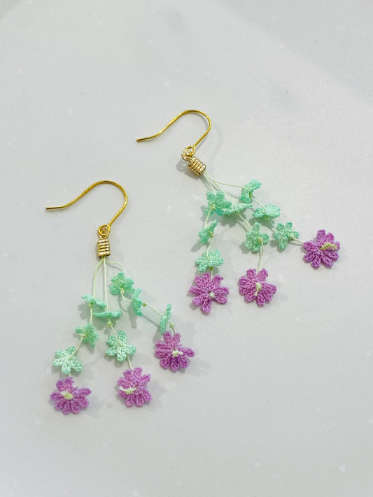 Micro Crochet Earring | Nature Flower