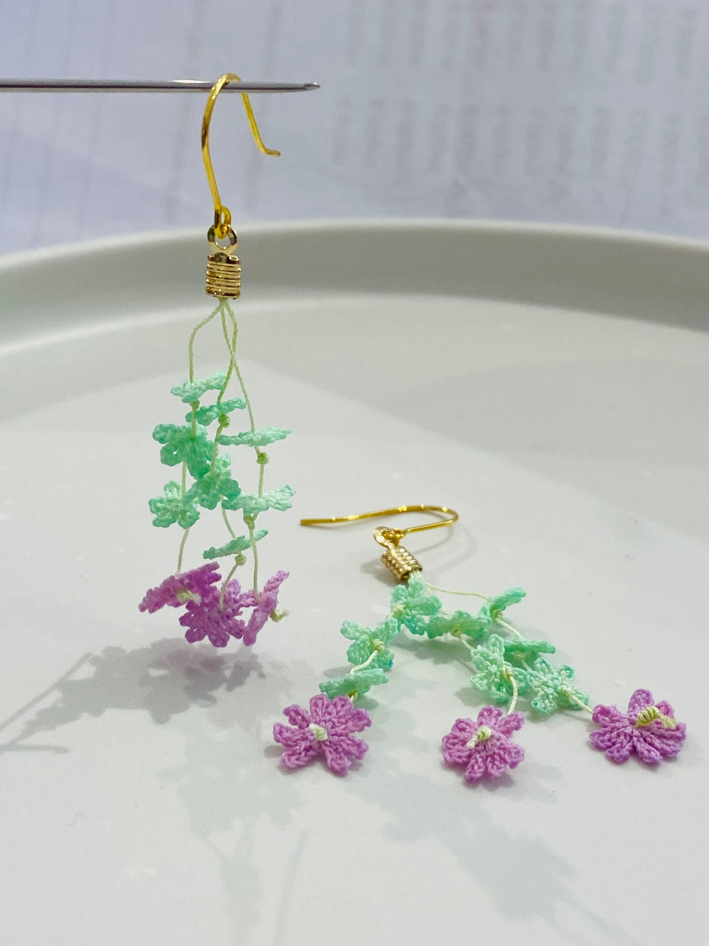 Micro Crochet Earring | Nature Flower