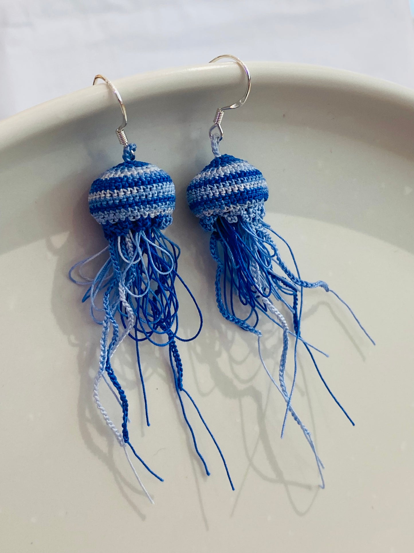 Micro Crochet Earring | Jellyfish