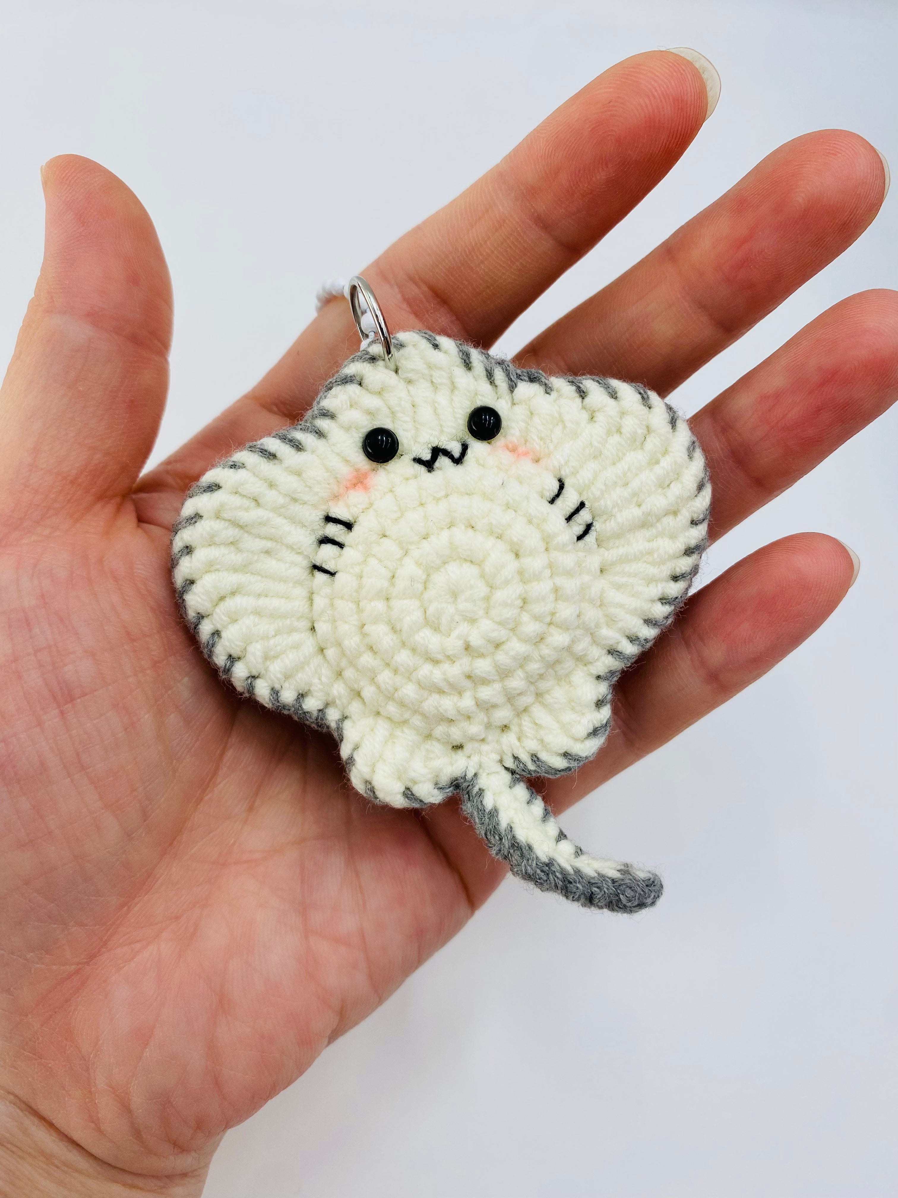 Crochet Keychains | Ray Fish