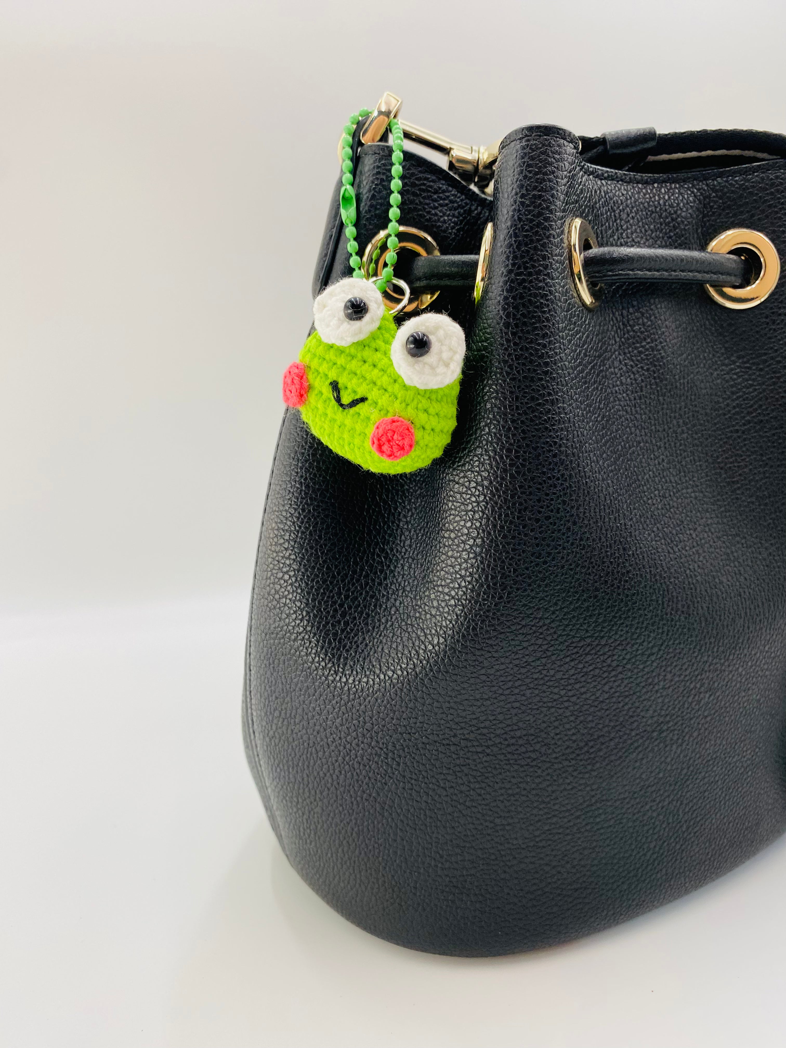 Crochet Keychains | Little Frog Head