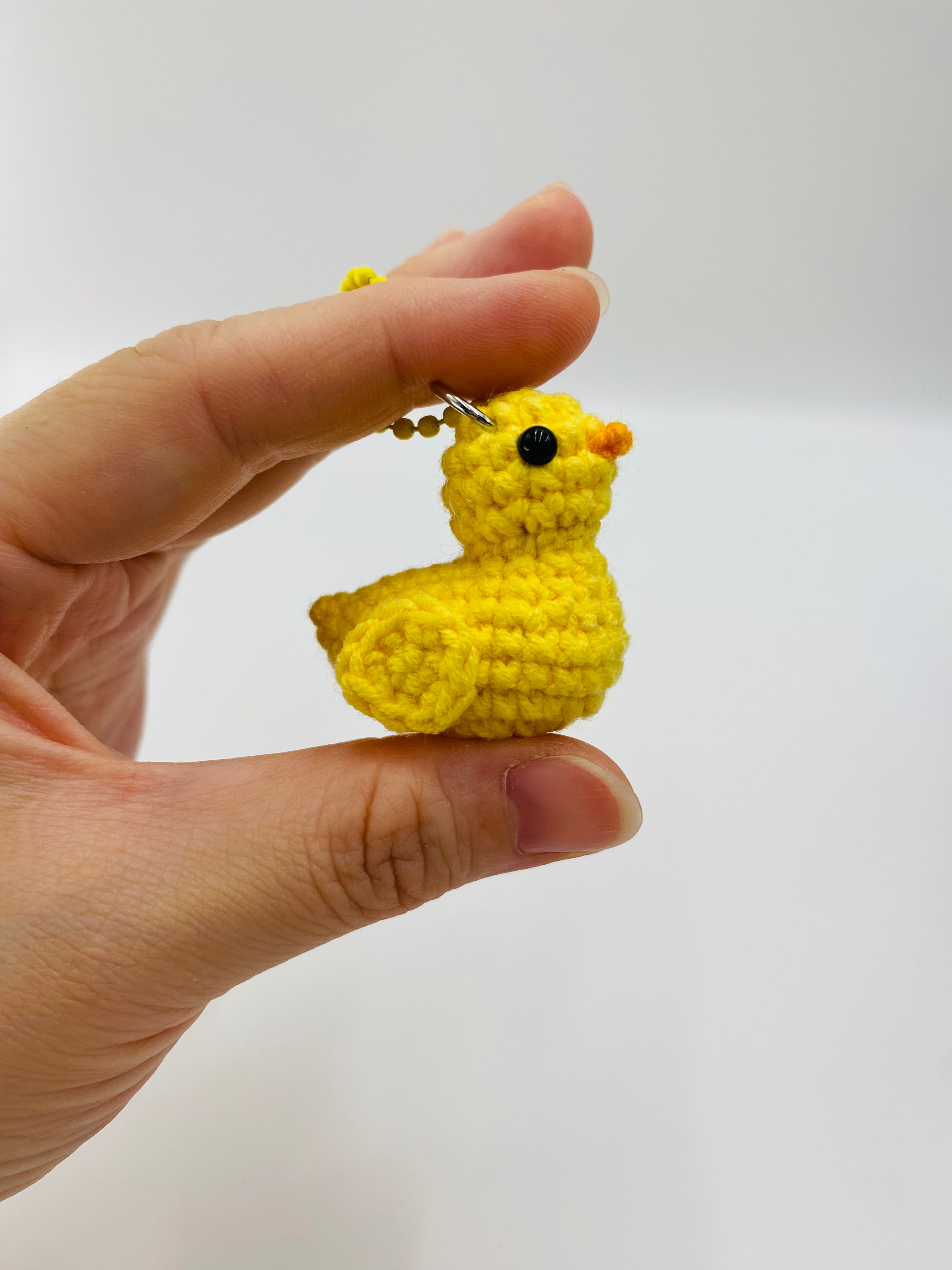Crochet Keychains | Mini Ducky
