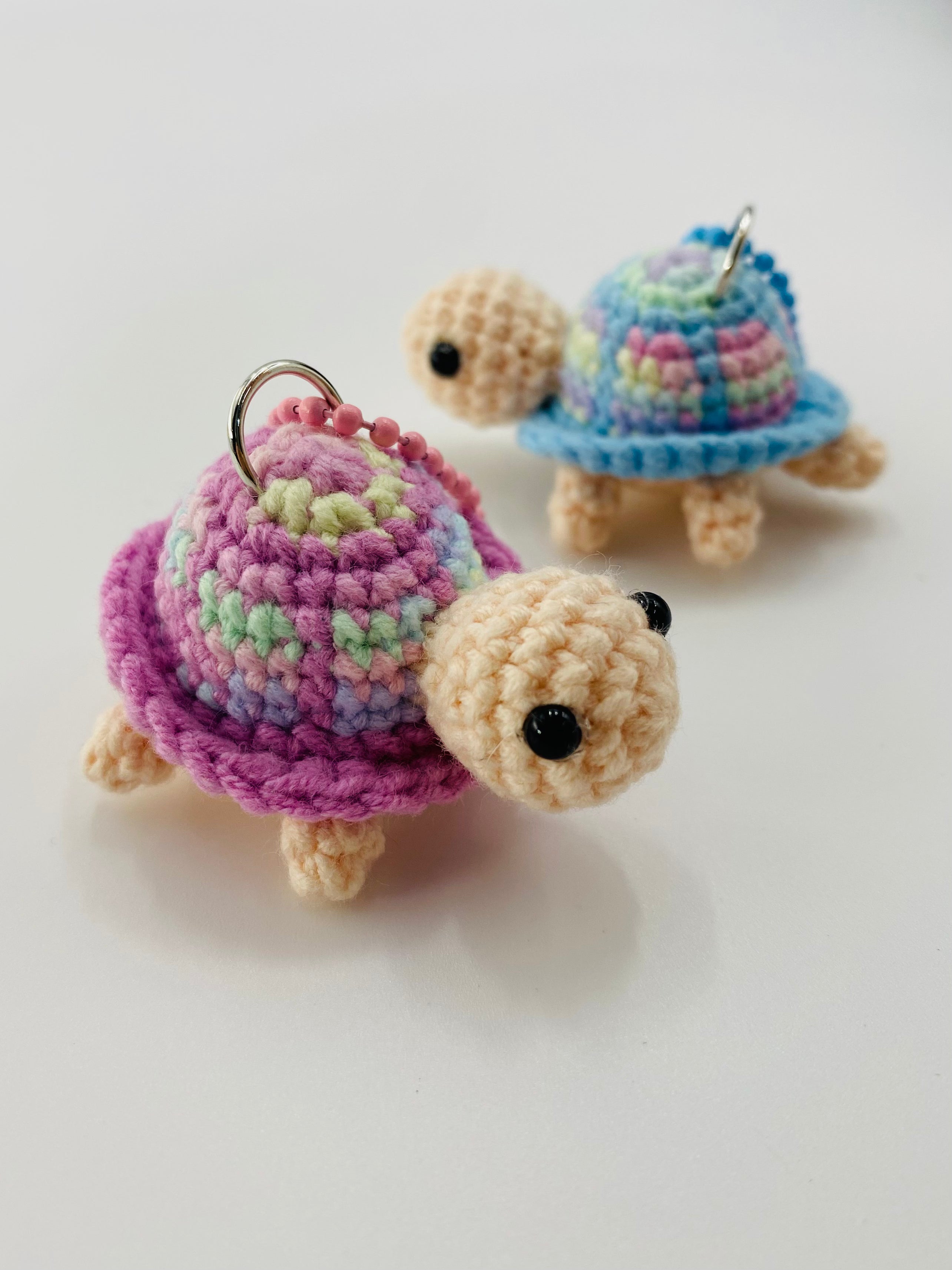 Crochet Keychains | Turtles