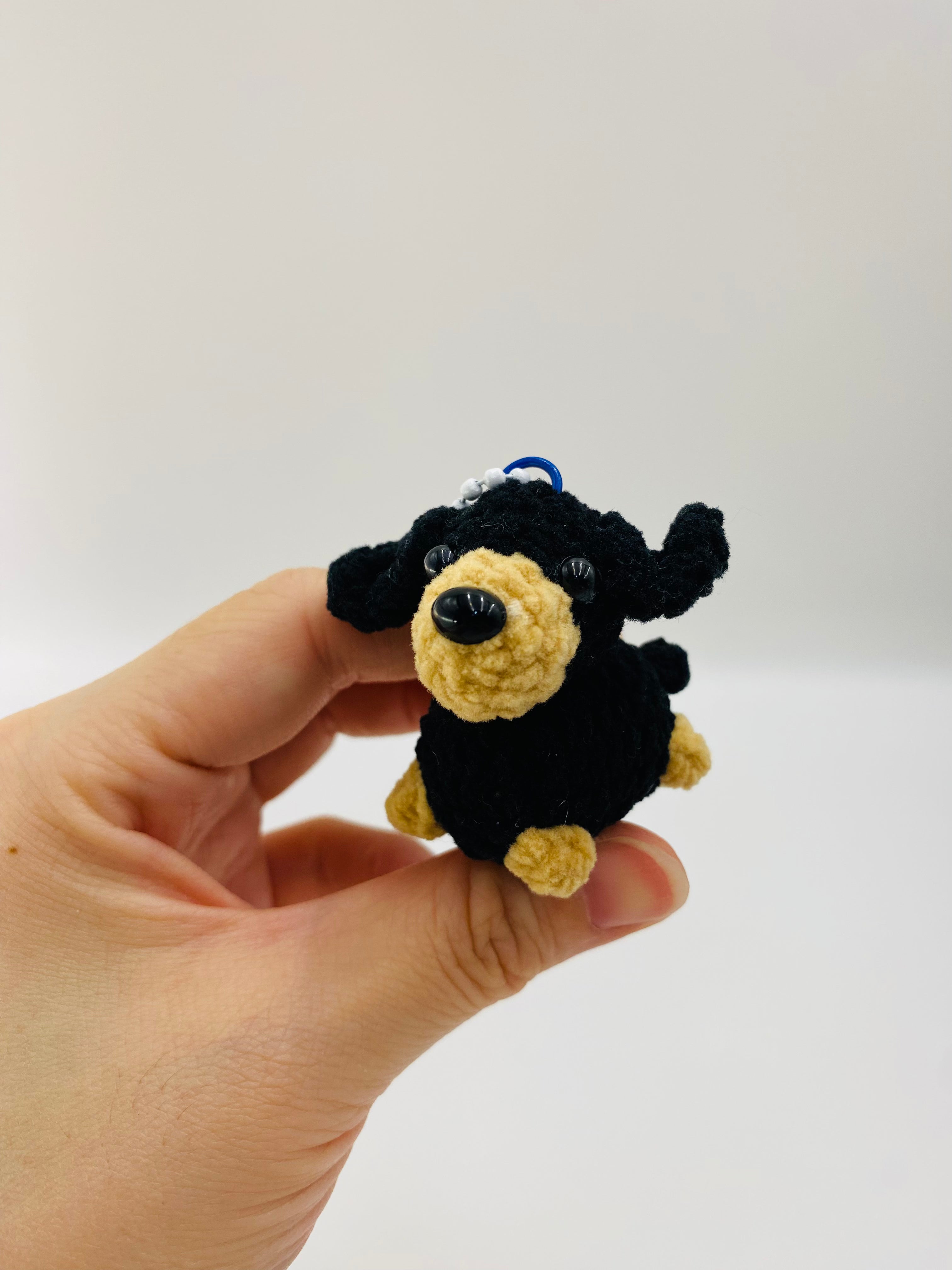 Crochet Keychains | Mini Dachshund