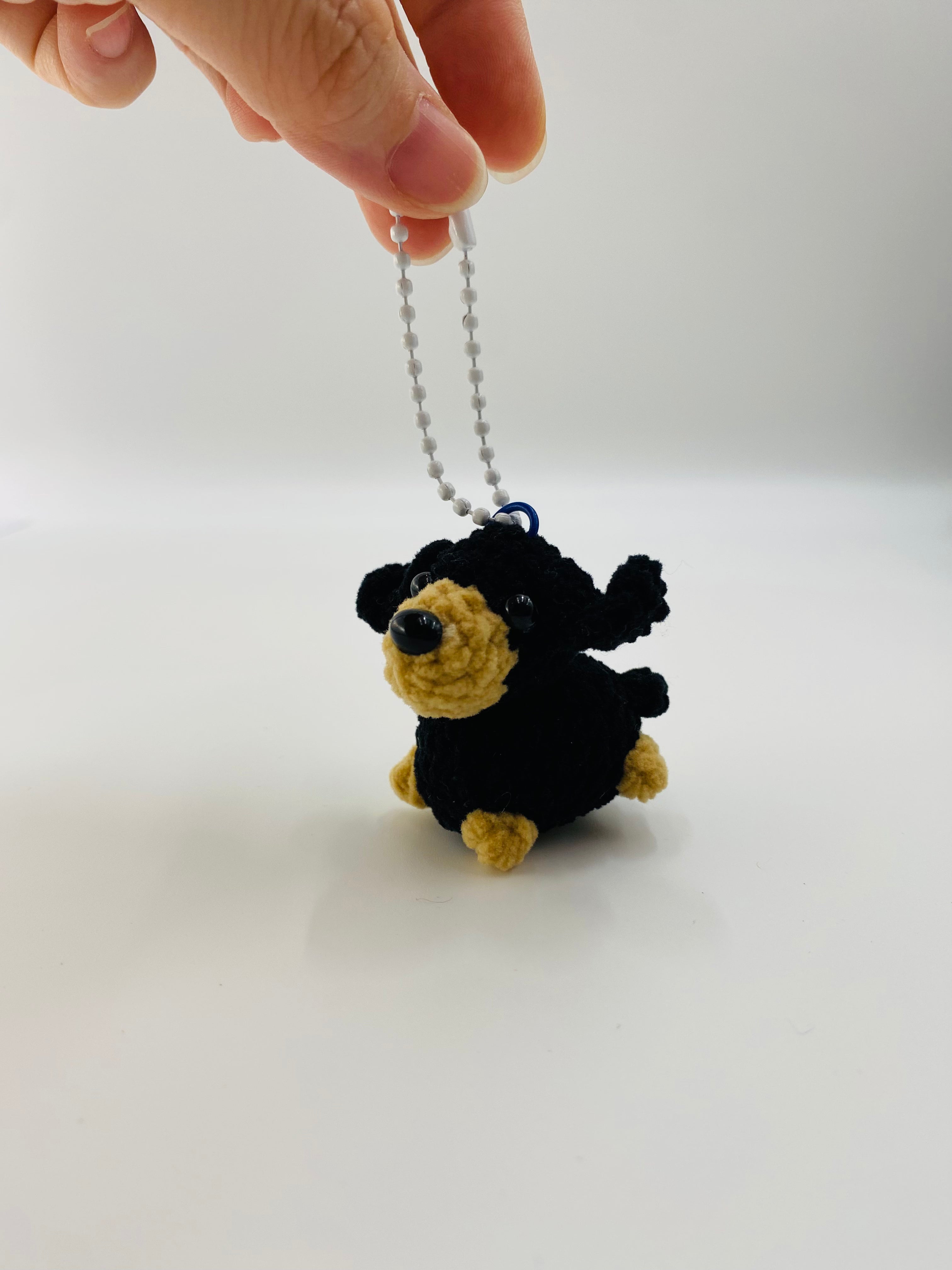 Crochet Keychains | Mini Dachshund
