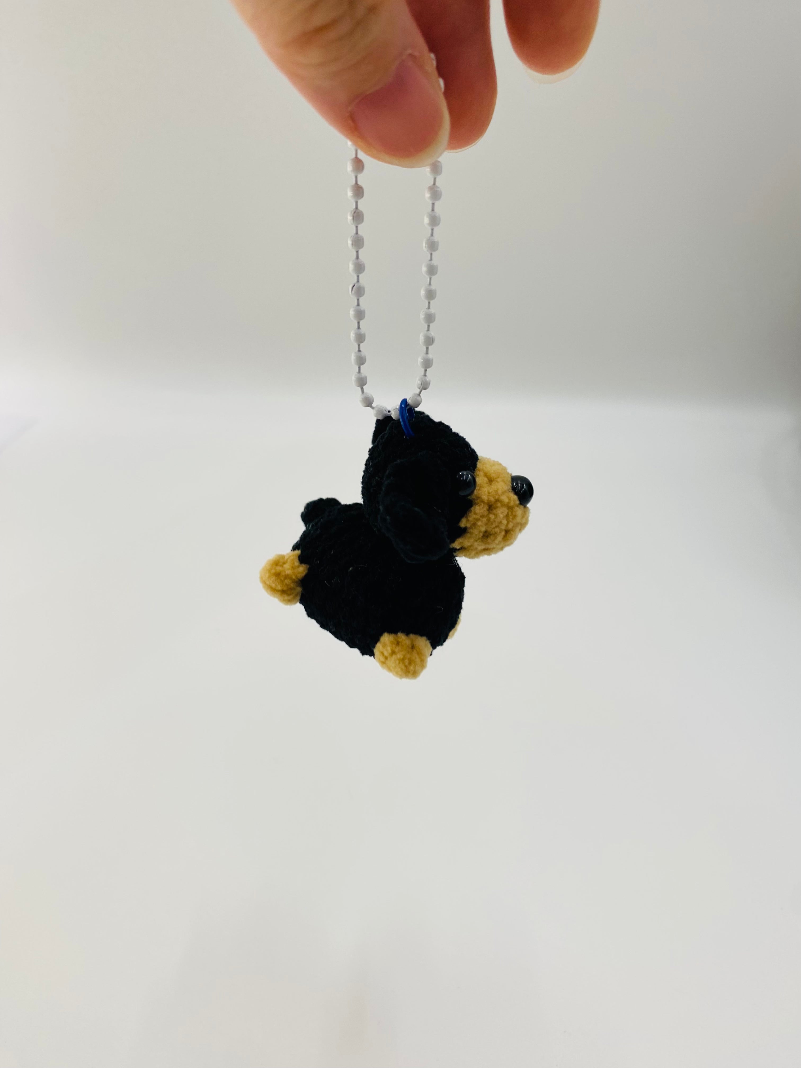 Crochet Keychains | Mini Dachshund