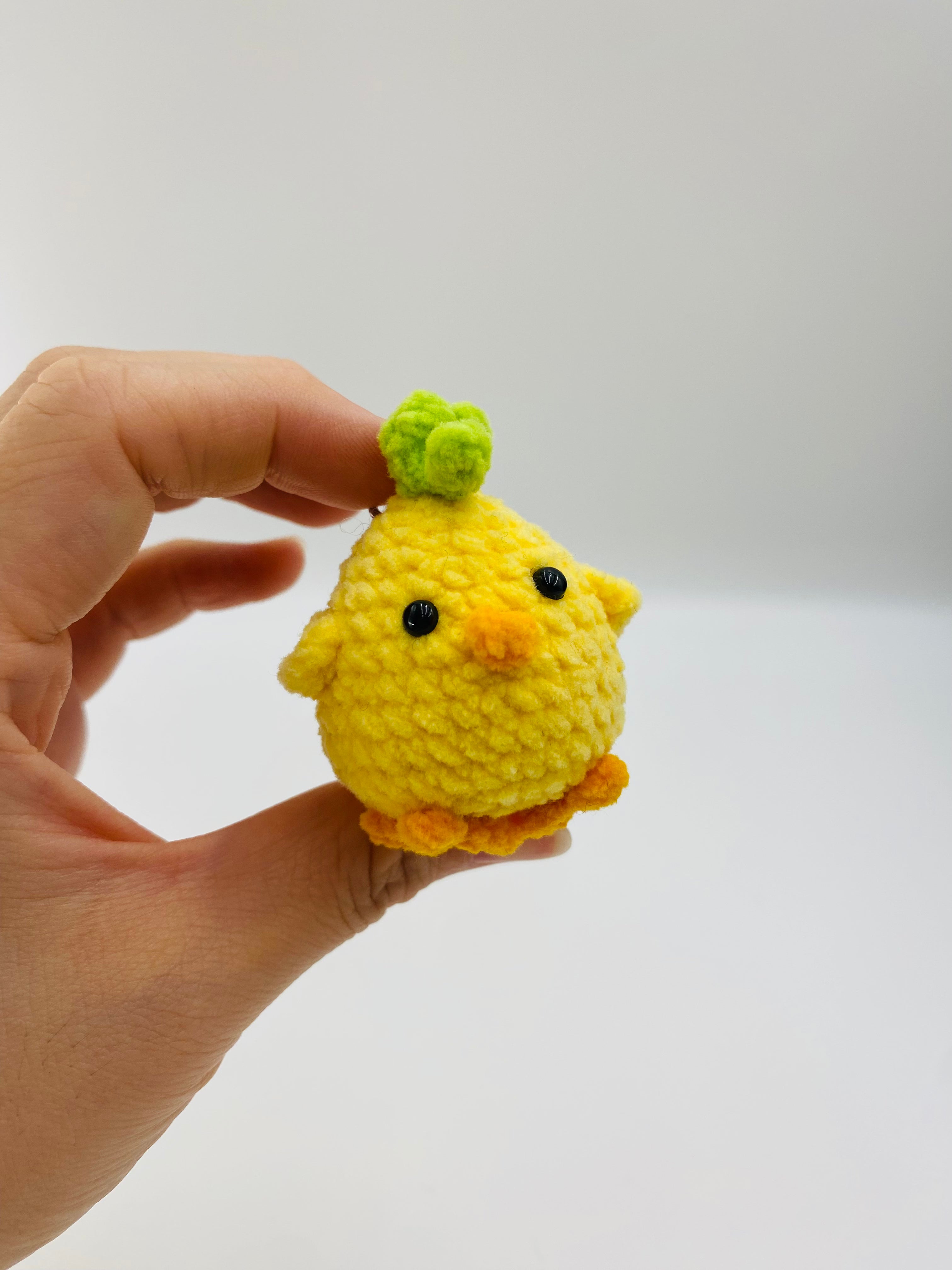 Crochet Keychains | Mini Yellow Chick