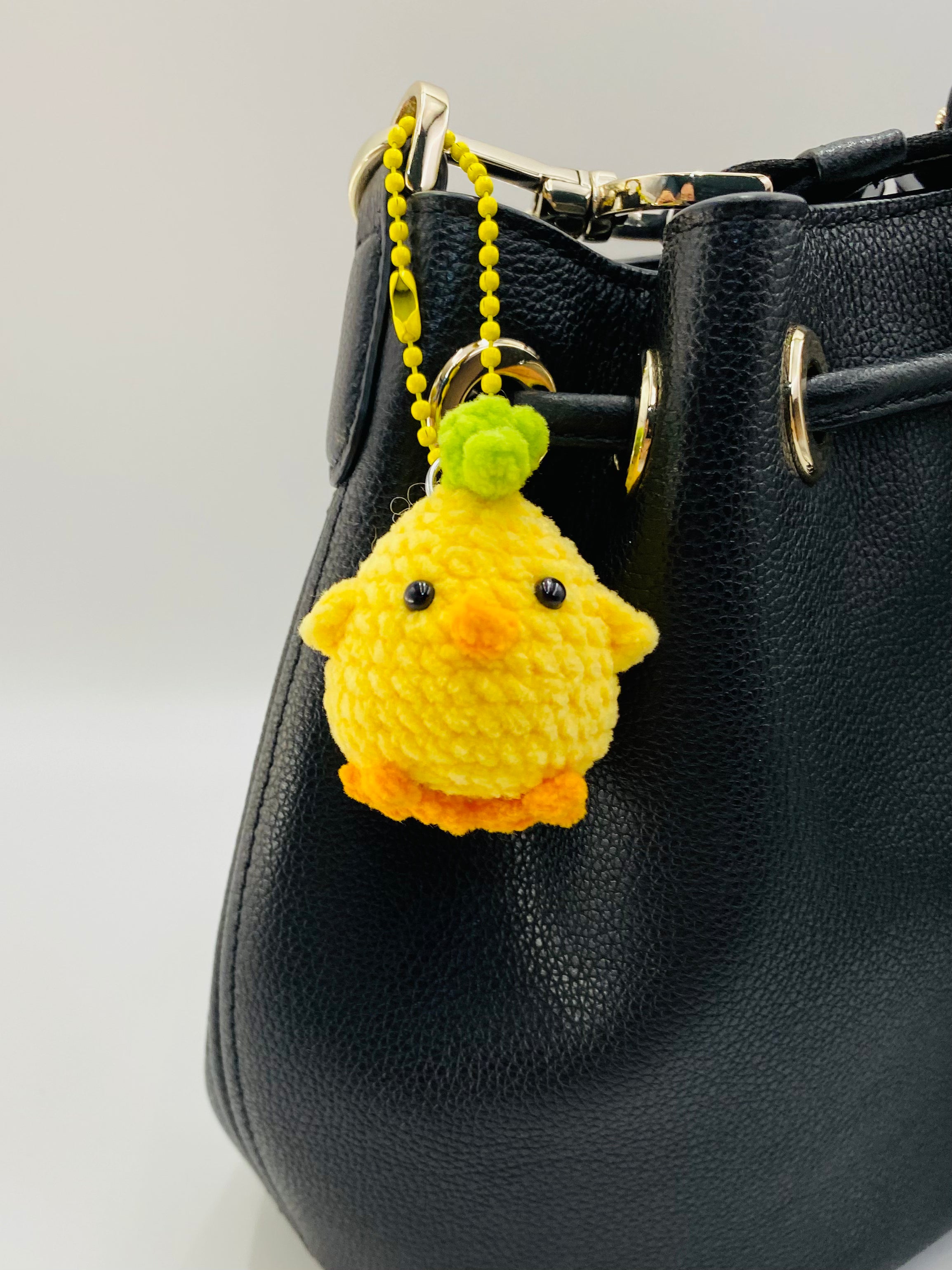 Crochet Keychains | Mini Yellow Chick