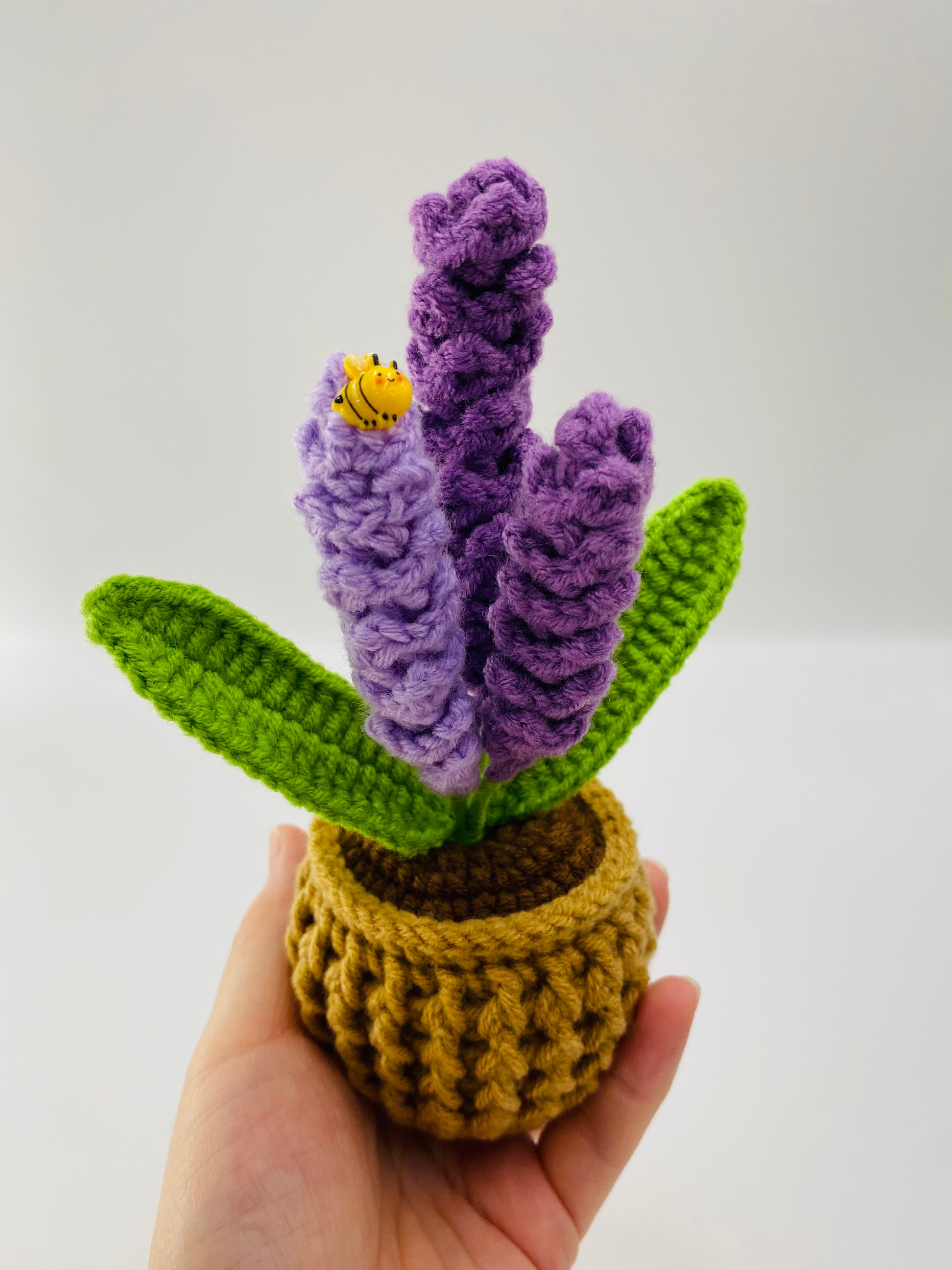 Crochet Pot Plant | Lavender