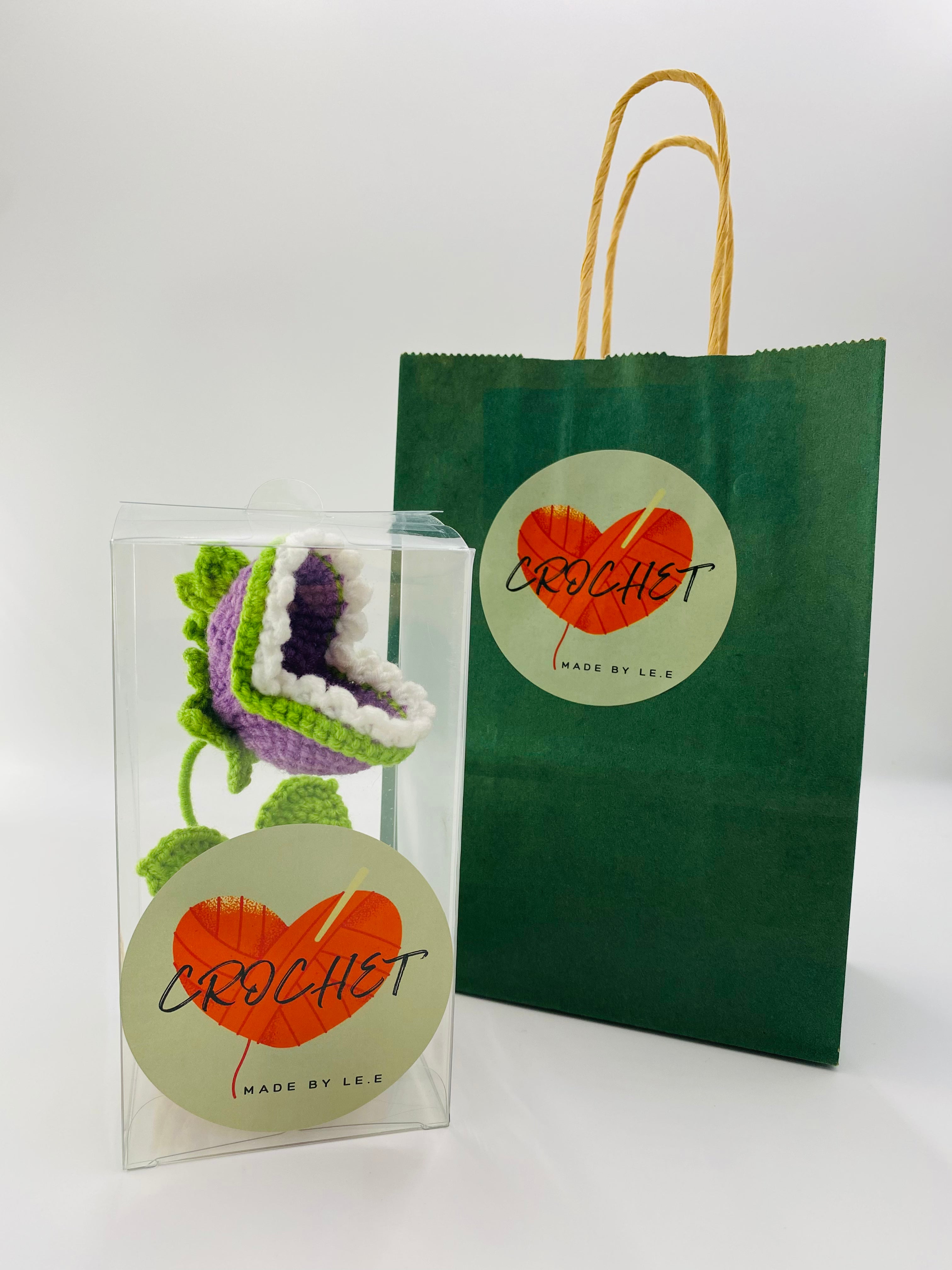 Crochet Pot Plant | Flytrap