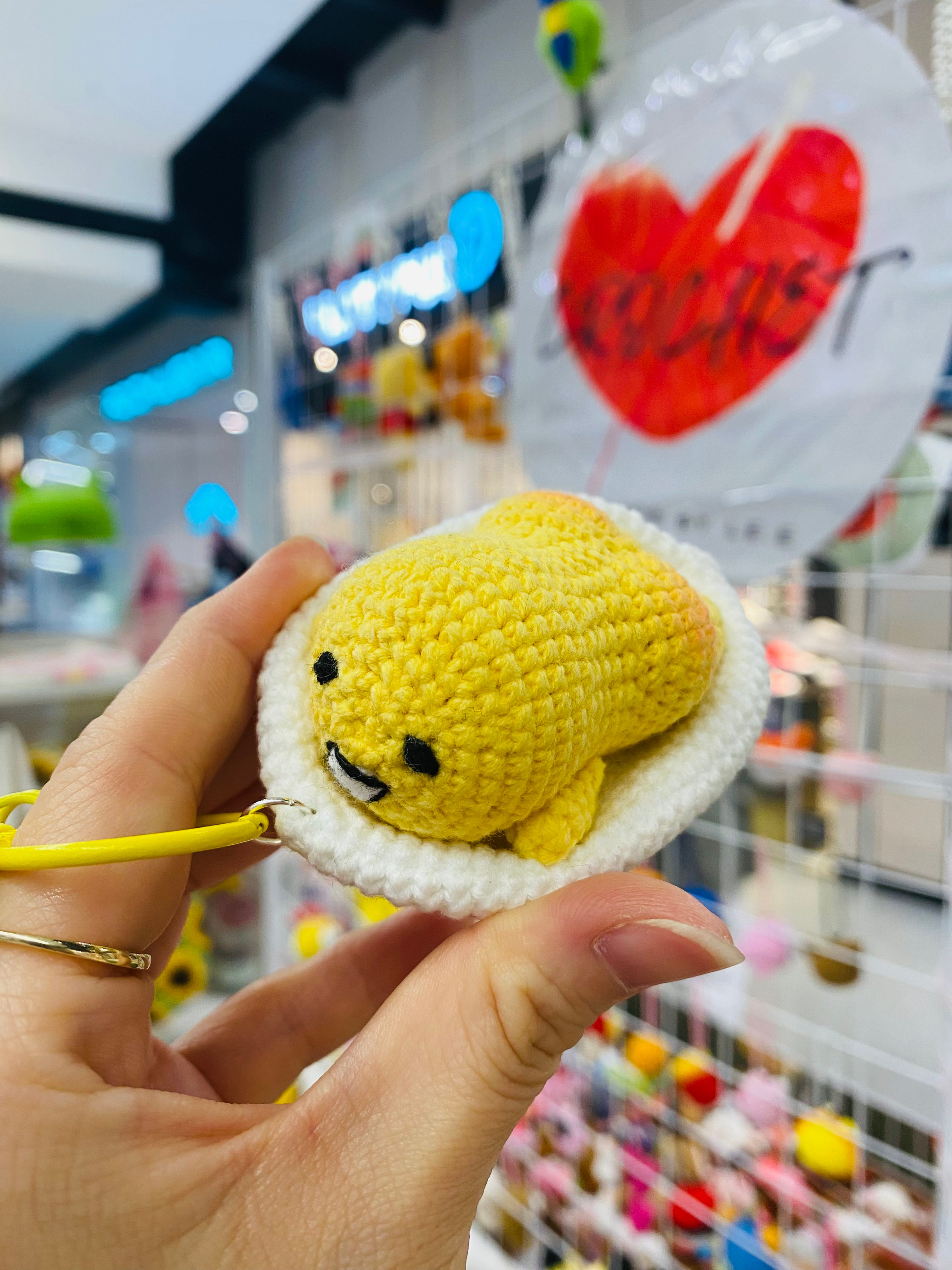 Crochet Keychains | Lazy Egg