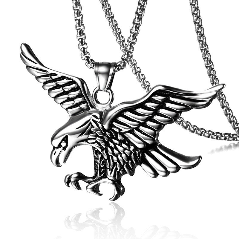 Stainless Steel Necklace  | Eagle