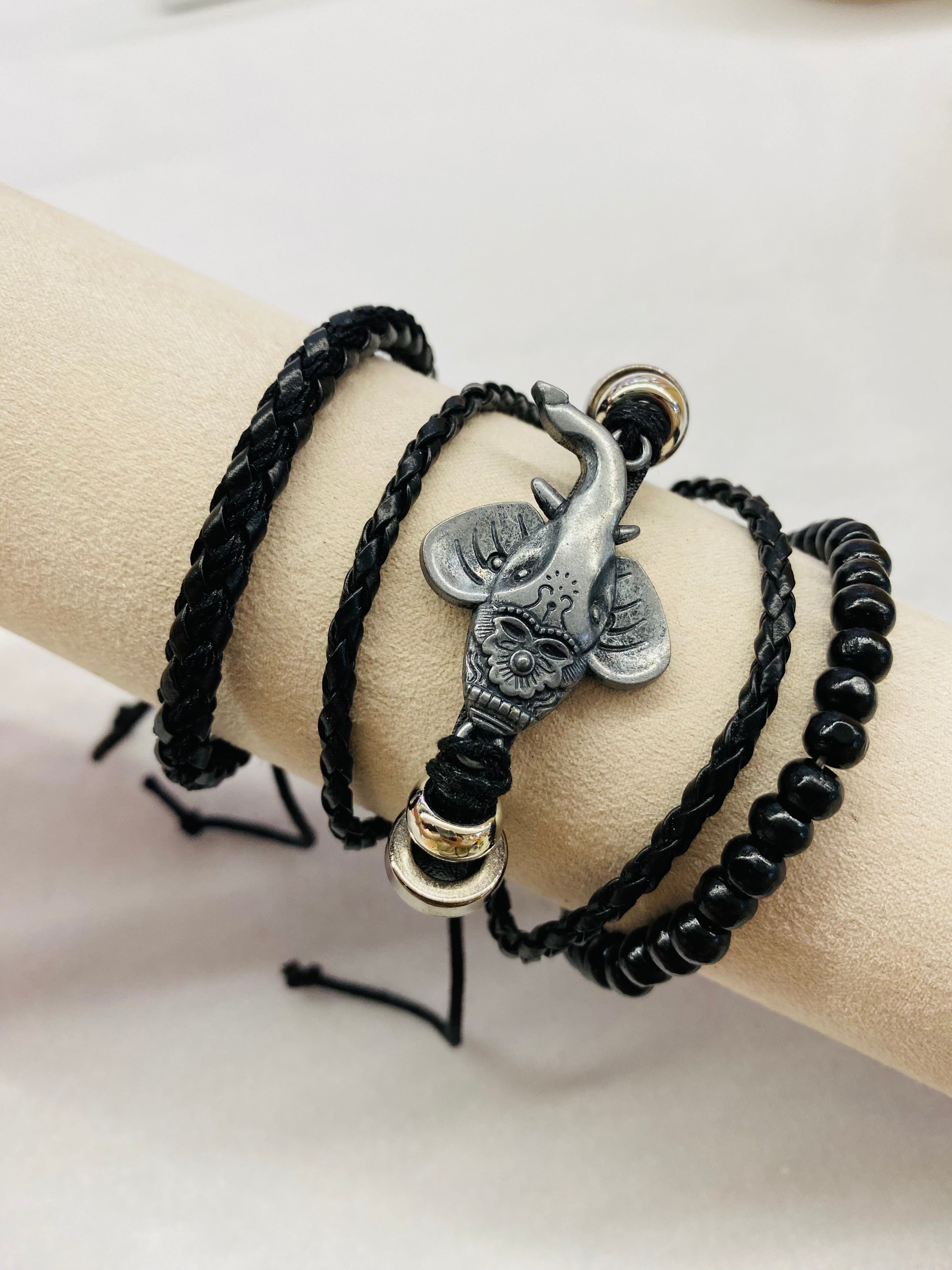 Leather Bracelet | Elephant