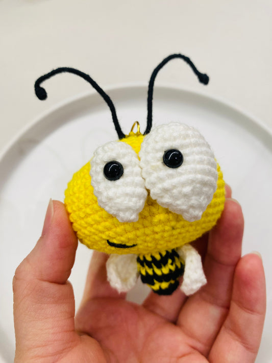 Crochet Keychains | Bee