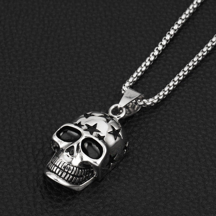Stainless Steel Skull Necklace