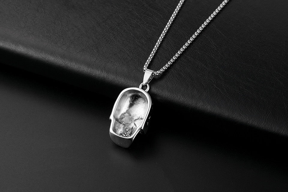 Stainless Steel Skull Necklace
