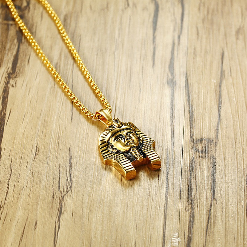 Stainless Steel Enigmatic Pharaoh Necklace