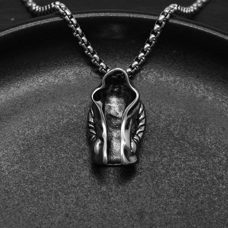 Stainless Steel Cloak of Darkness Necklace