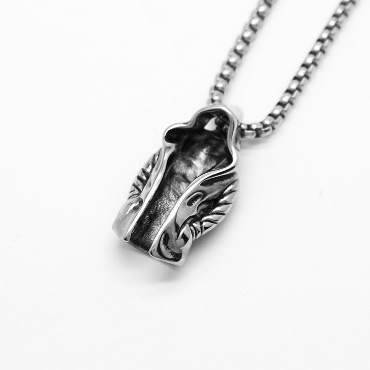 Stainless Steel Cloak of Darkness Necklace