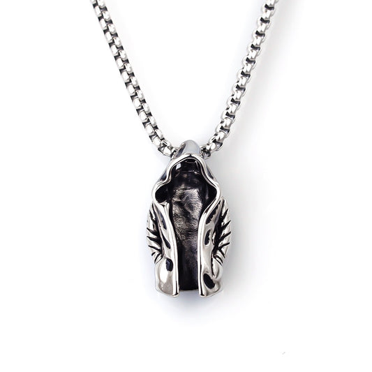 Stainless Steel Cloak of Darkness Necklace