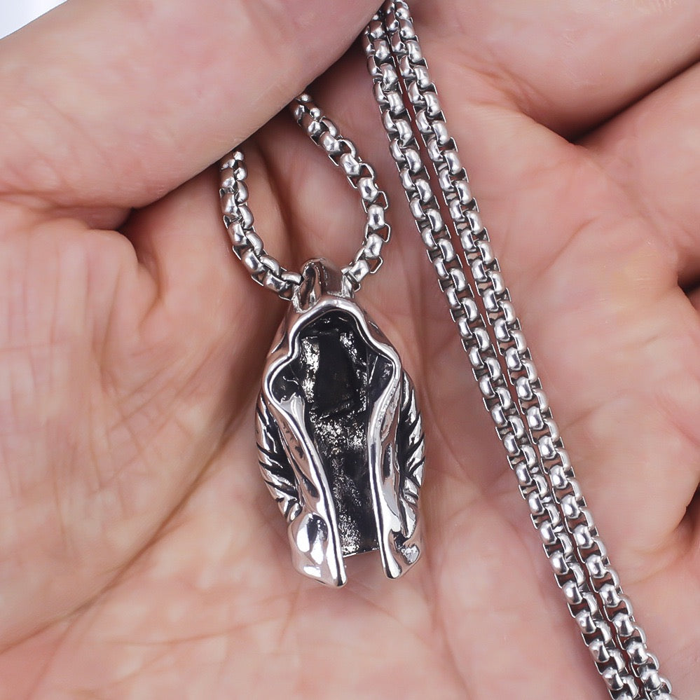 Stainless Steel Cloak of Darkness Necklace