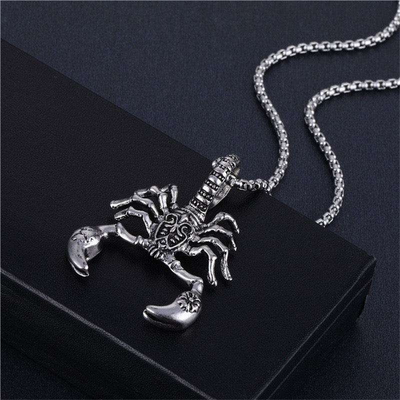 Stainless Steel Scorpion Necklace