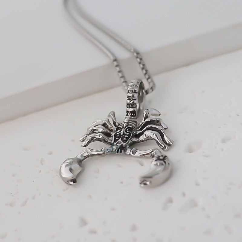 Stainless Steel Scorpion Necklace
