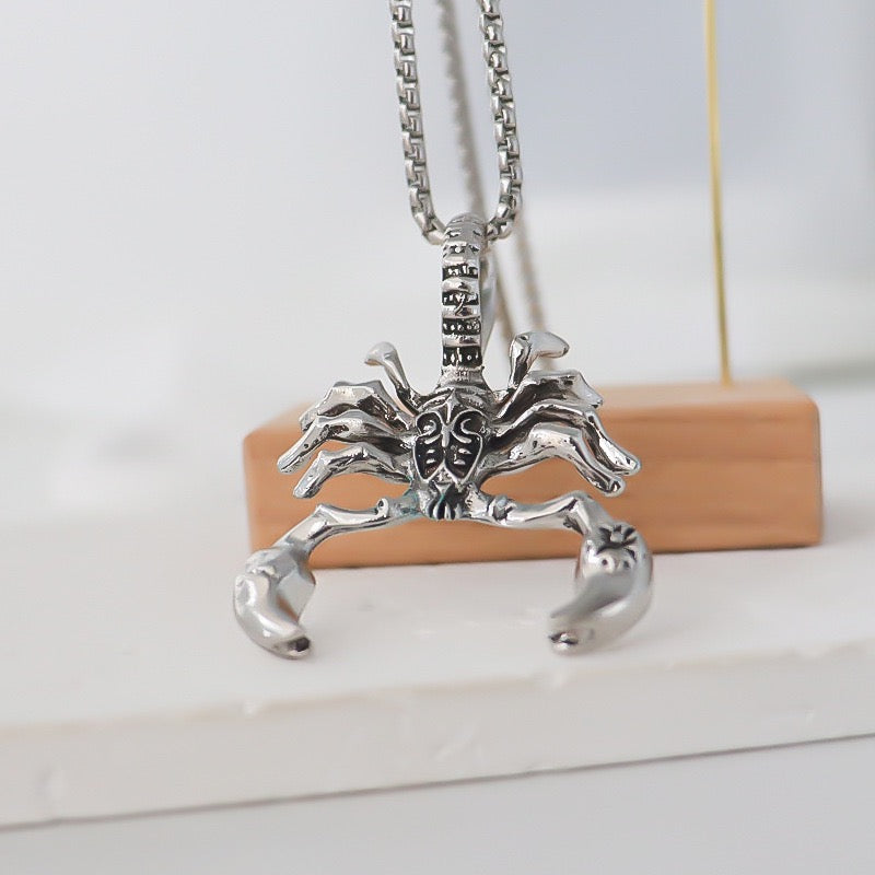 Stainless Steel Scorpion Necklace