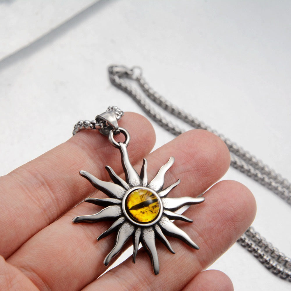 Stainless Steel Boxing Gloves Necklace