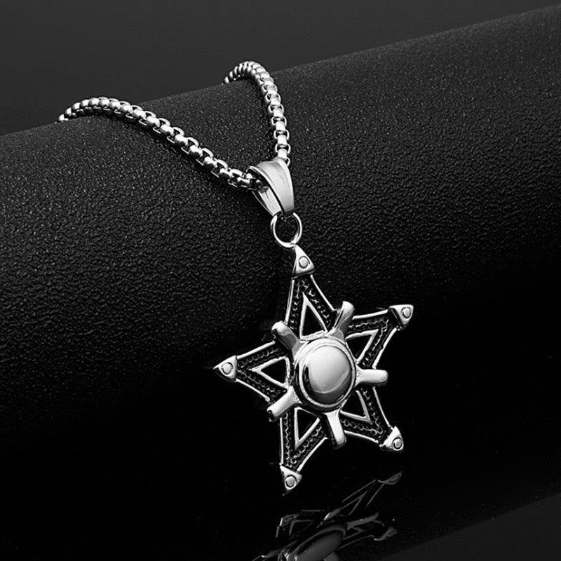 Stainless Steel Mystic Star Necklace