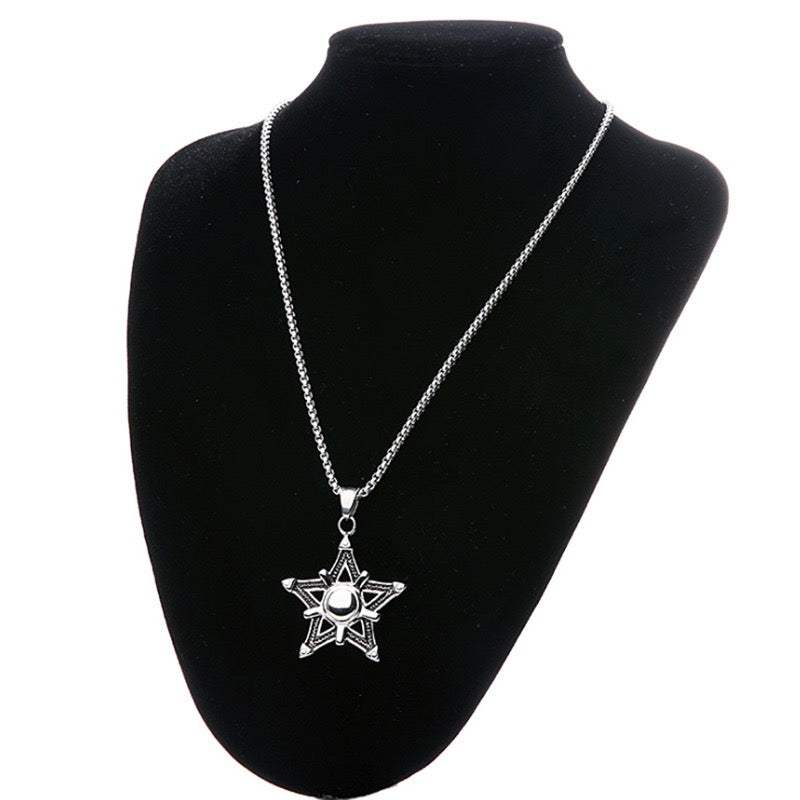 Stainless Steel Mystic Star Necklace