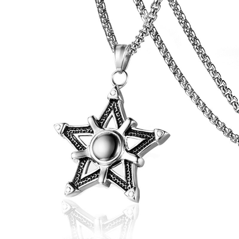 Stainless Steel Mystic Star Necklace