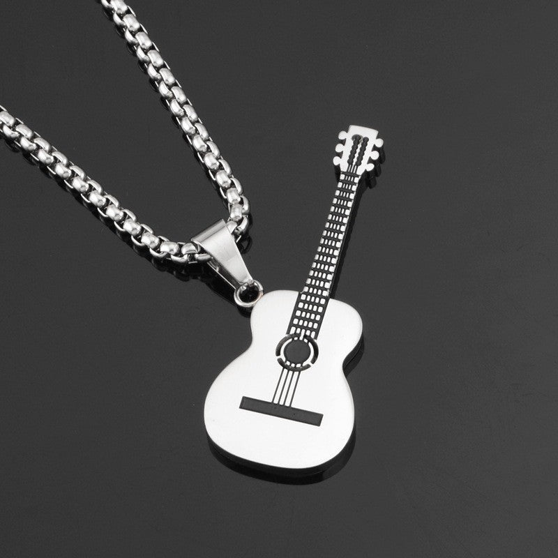 Stainless Steel Necklace  | Music theme