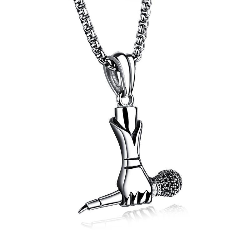 Stainless Steel Necklace  | Music theme