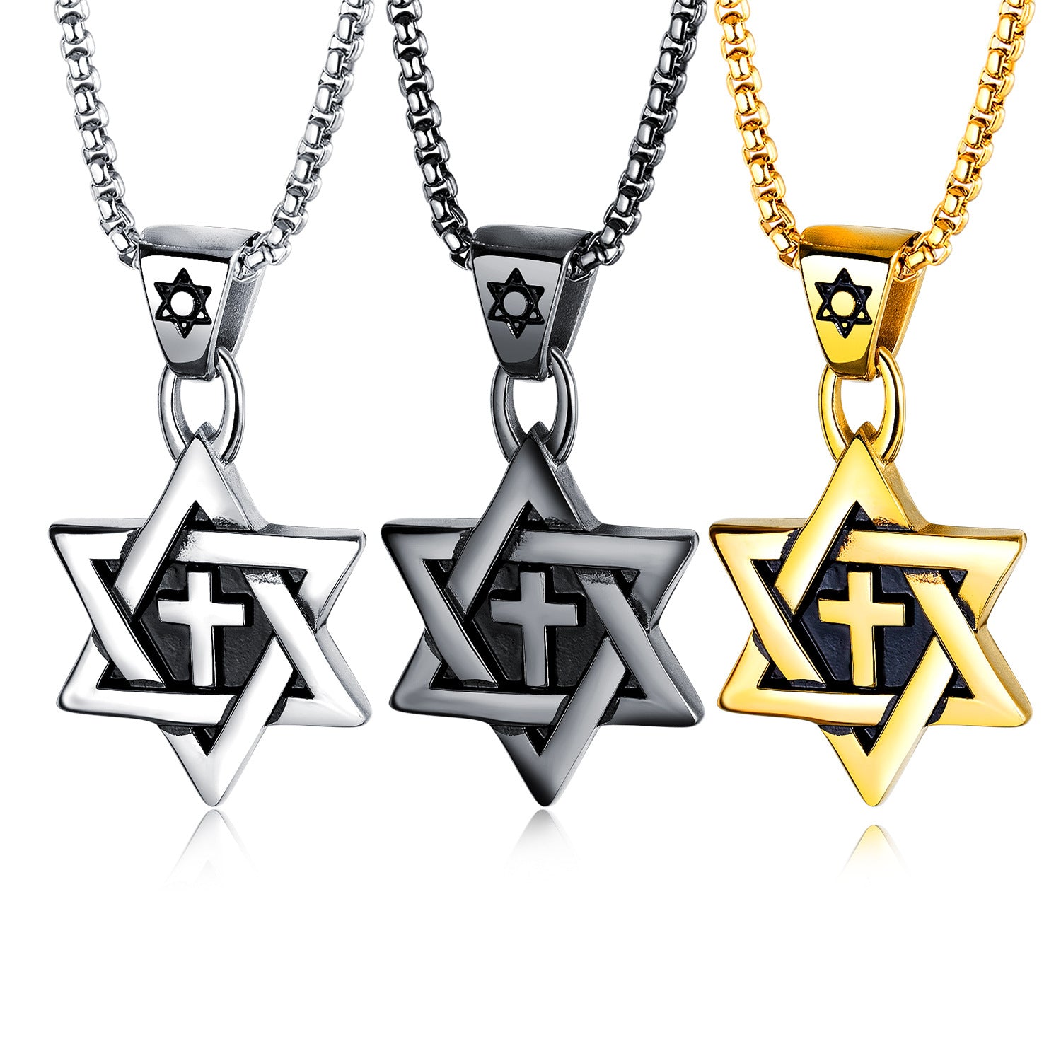 Stainless Steel Necklace  | Star theme