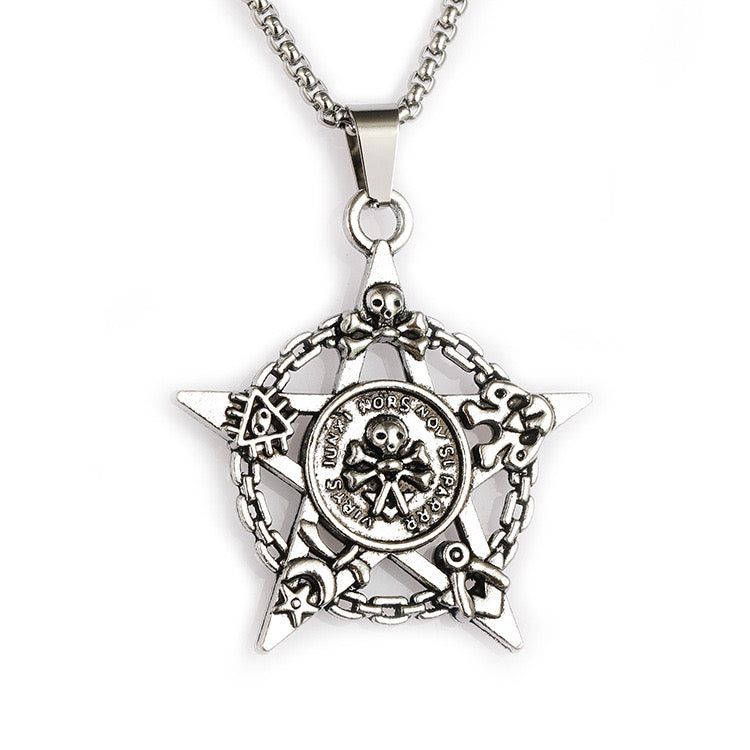 Stainless Steel Necklace  | Star theme